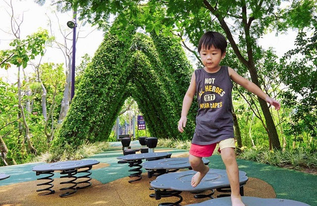 躺著玩、爬著玩、跳著玩！走進想像無限的新加坡兒童遊戲場