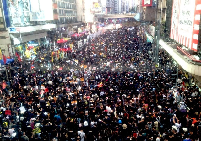香港七一遊行的意義