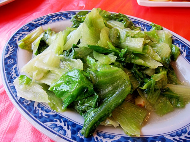 關於燙青菜的思慮
