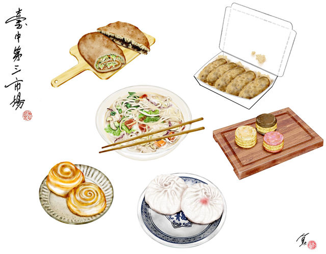 台中百年市場「第三市場」美食大搜查！