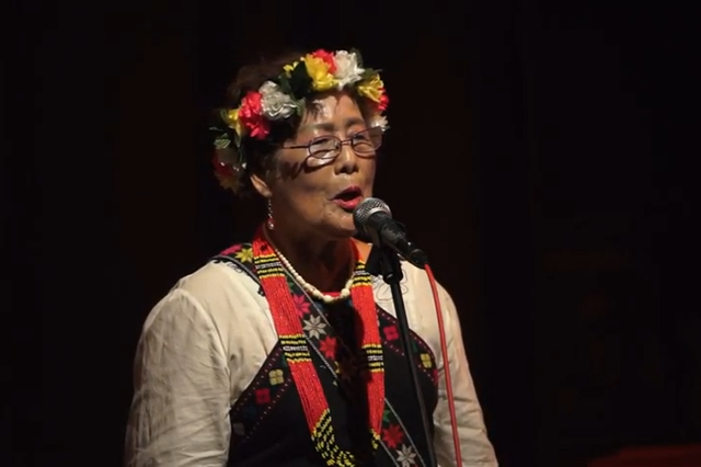 唱了60年的卑南族前輩歌手──吳花枝